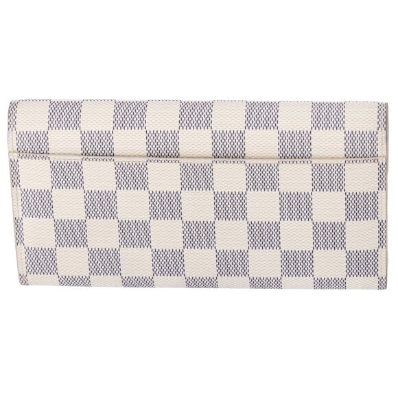 Louis Vuitton Sarah Long Wallet N63208 Azur Damier Canvas - Picture 2 of 6